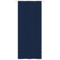 Greatstore Balkonski paravan, modra barva, 100x240 cm, tkanina Oxford