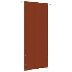 Vidaxl Balkonsko platno terakota 100x240 cm tkanina Oxford