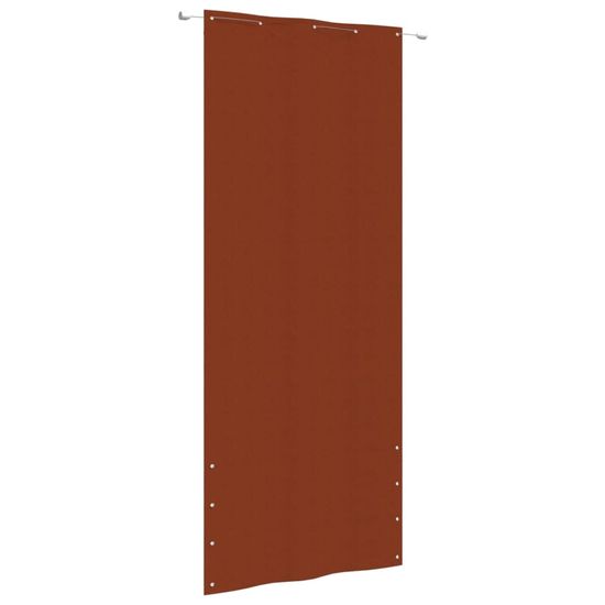 Vidaxl Balkonsko platno terakota 100x240 cm tkanina Oxford