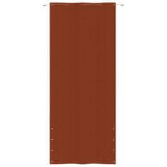 Vidaxl Balkonsko platno terakota 100x240 cm tkanina Oxford
