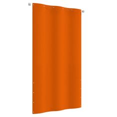 Vidaxl Balkonsko platno oranžno 120x240 cm tkanina Oxford
