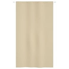 Vidaxl Balkonsko platno bež 140x240 tkanina Oxford