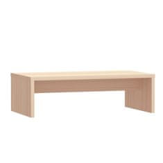Vidaxl Stojalo za zaslon 50x27x15 cm trdna borovina
