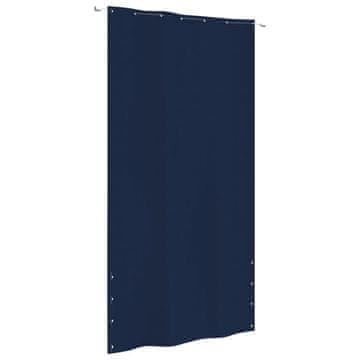 Vidaxl Balkonsko platno modro 140x240 cm tkanina Oxford