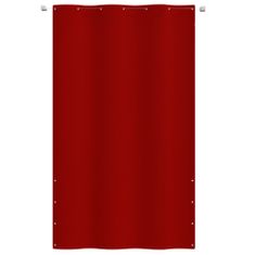 Greatstore Balkonsko platno rdeče 140x240 cm tkanina Oxford