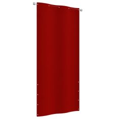 Vidaxl Balkonsko platno rdeče 100x240 cm tkanina Oxford