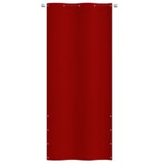 Vidaxl Balkonsko platno rdeče 100x240 cm tkanina Oxford