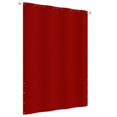 Greatstore Balkonsko platno rdeče 160x240 cm tkanina Oxford