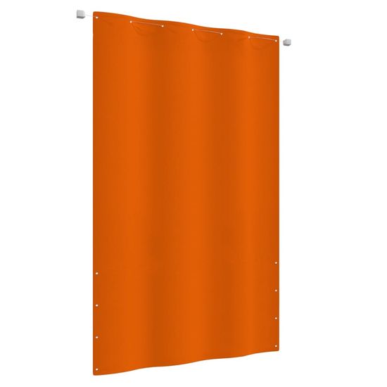 Vidaxl Balkonsko platno oranžno 140x240 cm tkanina Oxford