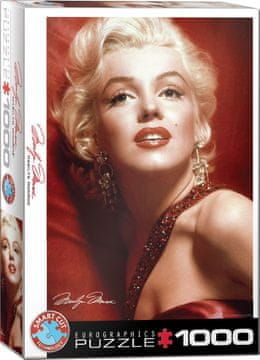 EuroGraphics Puzzle Marilyn Monroe: Rdeči portret 1000 kosov