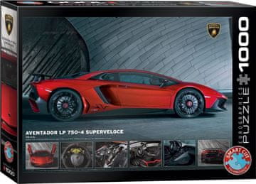 EuroGraphics Puzzle Lamborghini Aventador LP 750-4, 1000 kosov
