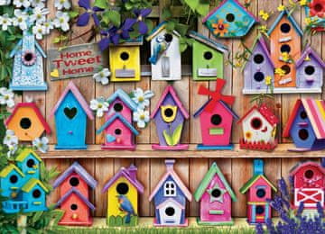 EuroGraphics Puzzle ptičje hišice 1000 kosov