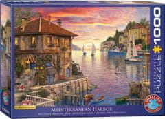 EuroGraphics Puzzle Sredozemsko pristanišče 1000 kosov