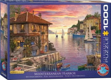 EuroGraphics Puzzle Sredozemsko pristanišče 1000 kosov