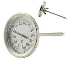 Termometer za dimljenje 0-120 °C z nastavkom PERFECT