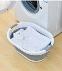 Korbi Zložljiva silikonska košara za pranje 25L KORBI