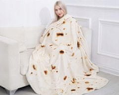 Korbi Okrugla Odeja Tortilla iz Mikrovlaken 150 cm