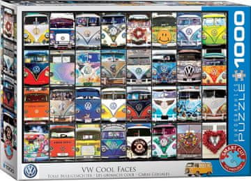 EuroGraphics Puzzle VW Cool Faces 1000 kosov