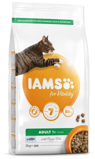 IAMS hrana za mačke Cat Adult Ocean Fish, 2 kg
