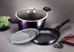 Berlingerhaus Komplet posod s titanovo površino 4 kosi Purple Eclipse Collection BH-7102