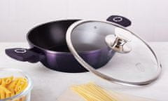 Berlingerhaus Globoka ponev s pokrovom 28 cm Purple Eclipse Collection BH-6632