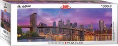 EuroGraphics Panoramska sestavljanka Brooklyn Bridge, New York 1000 kosov
