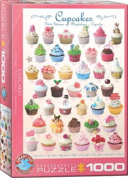 EuroGraphics Puzzle torte (Cupcakes) 1000 kosov