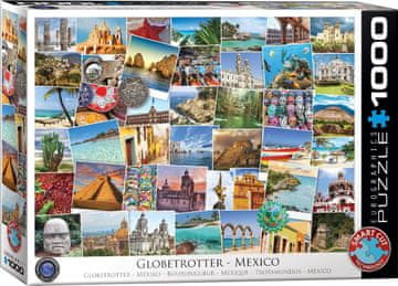 EuroGraphics Sestavljanka World Travel Puzzle - Mehika 1000 kosov