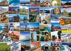 EuroGraphics Sestavljanka World Travel Puzzle - Kanada 1000 kosov