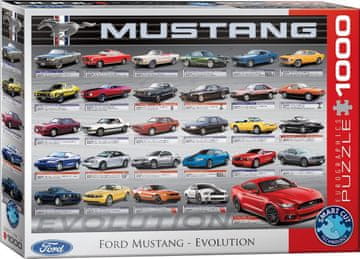 EuroGraphics Razvoj sestavljanke Ford Mustang 1000 kosov