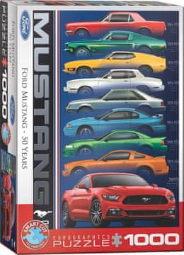 EuroGraphics Puzzle 50 let Ford Mustang 1000 kosov