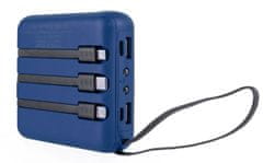 Oxe  Žepni Powerbank, zmogljivost 10000 mAh, modra