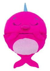 TM Toys Happy Nappers spalna vreča/blazina Pink Narval Nelli