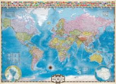 EuroGraphics Sestavljanka Zemljevid sveta 1000 kosov