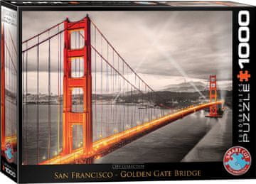 EuroGraphics Puzzle San Francisco - Golden Gate Bridge 1000 kosov