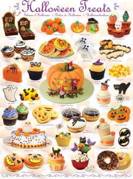 EuroGraphics Puzzle Halloween sladkarije 1000 kosov