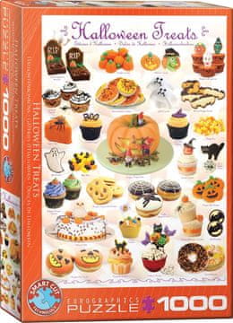 EuroGraphics Puzzle Halloween sladkarije 1000 kosov