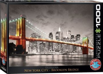 EuroGraphics Puzzle New York - Brooklyn Bridge 1000 kosov