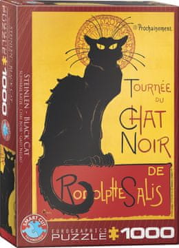 EuroGraphics Puzzle Cabaret Le Chat noir - plakat 1000 kosov