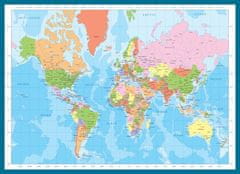 EuroGraphics Sestavljanka Zemljevid sveta 1000 kosov