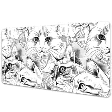 Decormat Podloga za pisalno mizo Sketched cats