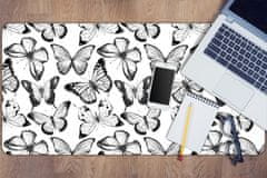 Decormat Namizna podloga Black and white butterfly 90x45 cm 