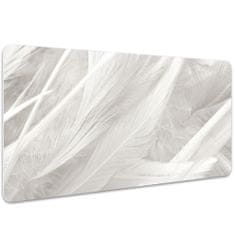 Decormat Namizna podloga Beautiful white feathers 90x45 cm 