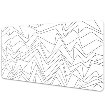 Decormat Podloga za pisalno mizo Irregular lines