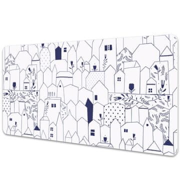 Decormat Namizna podloga Drawing city