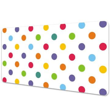 Decormat Podloga za pisalno mizo Colored dots