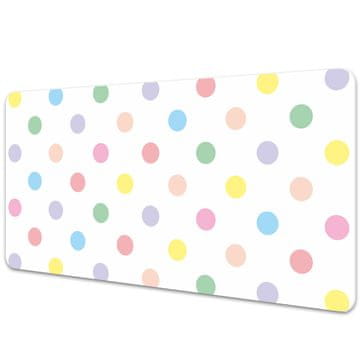 Decormat Podloga za pisalno mizo Colorful dots