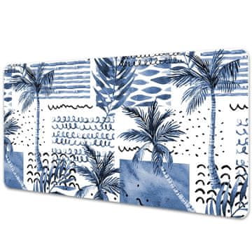 Decormat Podloga za pisalno mizo Blue palm