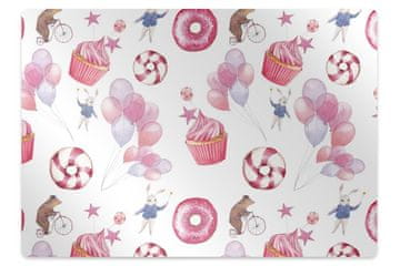 Decormat Podloga za stol Sladkarije in baloni