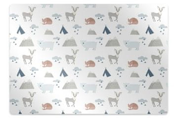 Decormat Podloga za stol Forest animals